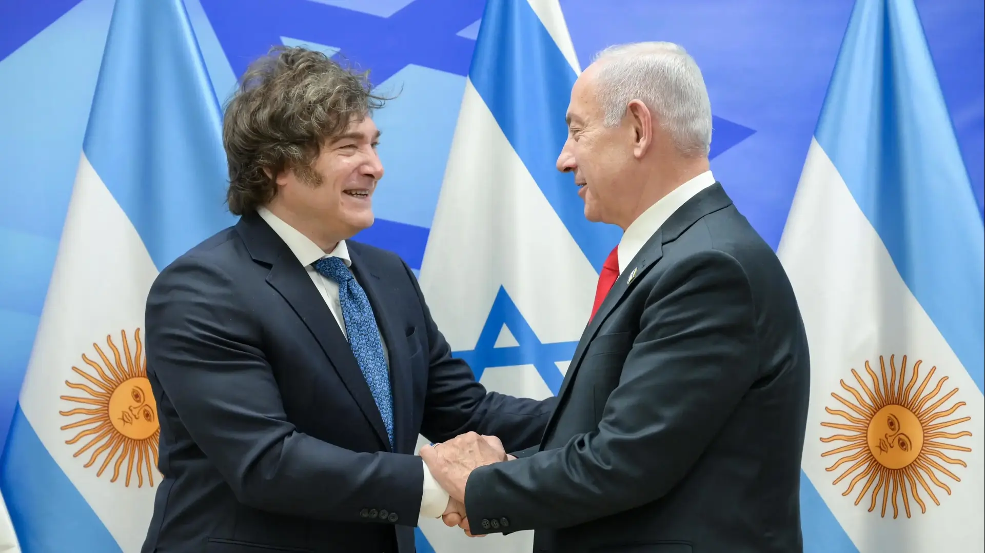 ראש הממשלה בנימין נתניהו נפגש עם נשיא ארגנטינה חאבייר מיליי, 10 ביוני 2025 ראש הממשלה בנימין נתניהו נפגש עם נשיא ארגנטינה חאבייר מיליי, 10 ביוני 2025