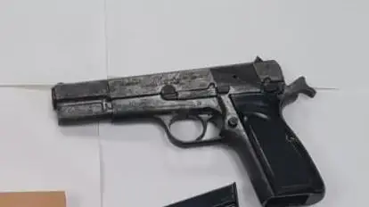 תחמושת ואקדחים שנמצאו על ידי כוחות המשטרה בנגב, 2025