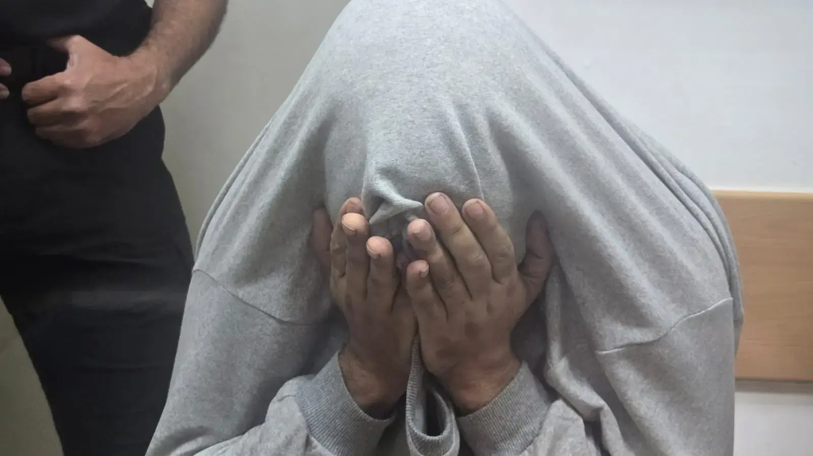 יקיר יעקובוביץ', חשוד ברצח אמו דניאלה יעקובוביץ', בימ"ש שלום קריות, 12 ביוני 2025 יקיר יעקובוביץ', חשוד ברצח אמו דניאלה יעקובוביץ', בימ"ש שלום קריות, 12 ביוני 2025