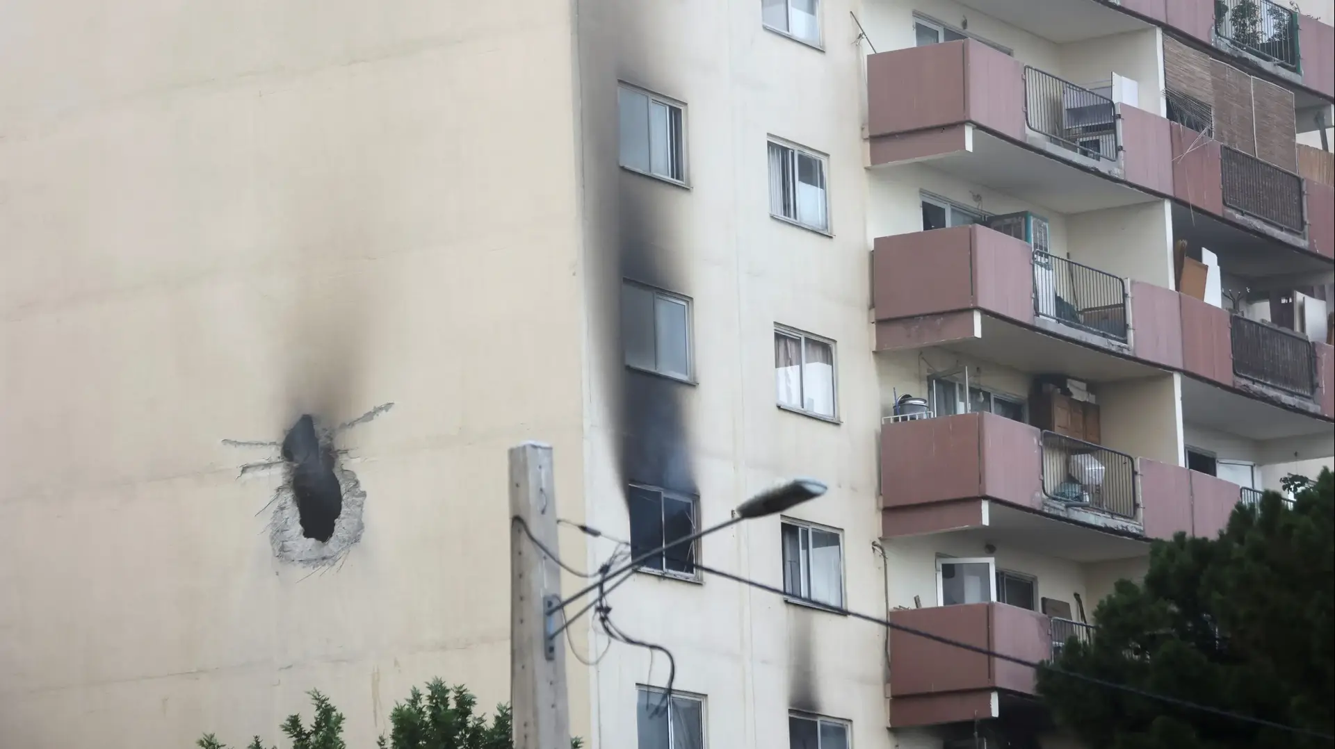 נזקי תקיפת ישראל, טהראן, איראן, 13 ביוני 2025 נזקי תקיפת ישראל, טהראן, איראן, 13 ביוני 2025