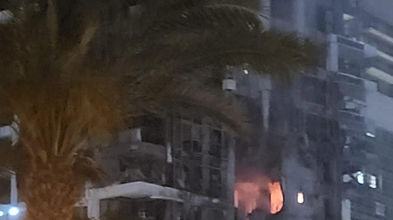 פגיעה ישירה בבניין במרכז הארץ