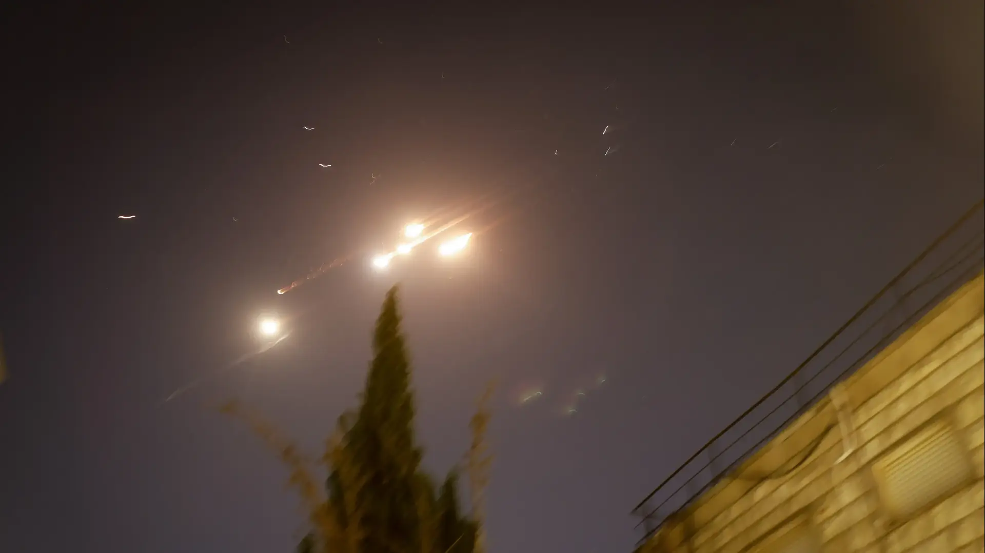 שיגור טילים מאיראן בשמי ירושלים, 13 ביוני 2025 שיגור טילים מאיראן בשמי ירושלים, 13 ביוני 2025