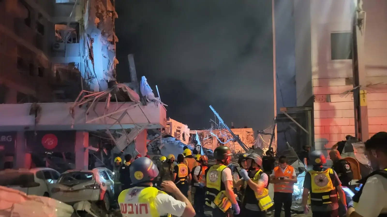 פגיעה ישירה בבנין משיגור טילים מאיראן, 15 ביוני 2025 פגיעה ישירה בבנין משיגור טילים מאיראן, 15 ביוני 2025