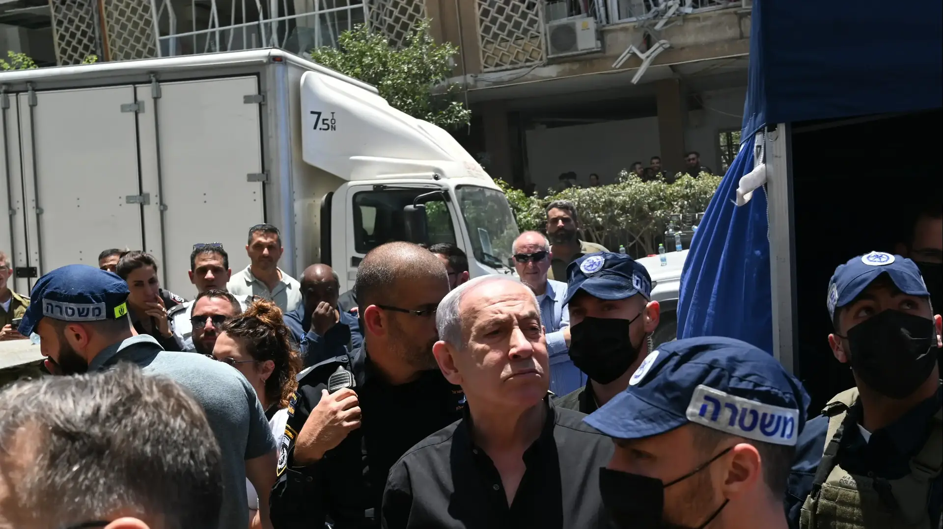 נתניהו בזירה בבת ים. 15 ביוני 2025 נתניהו בזירה בבת ים. 15 ביוני 2025