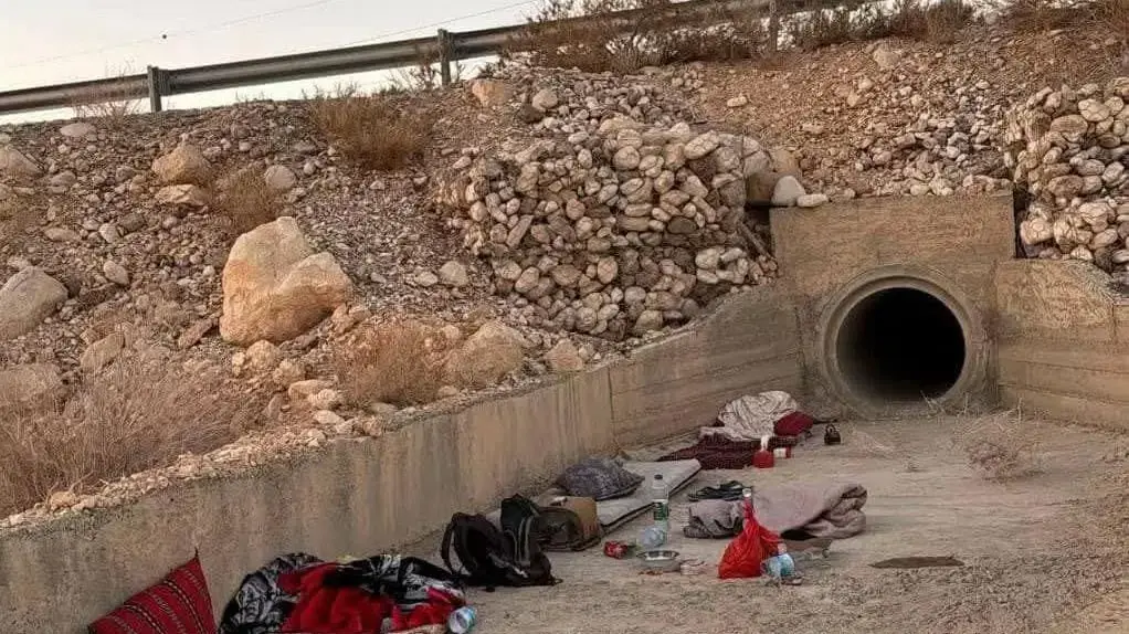 תושב מהפזורה הבדואית חפרו שוחות והשתמשו בהם כמקלט מהטילים 15.6.25