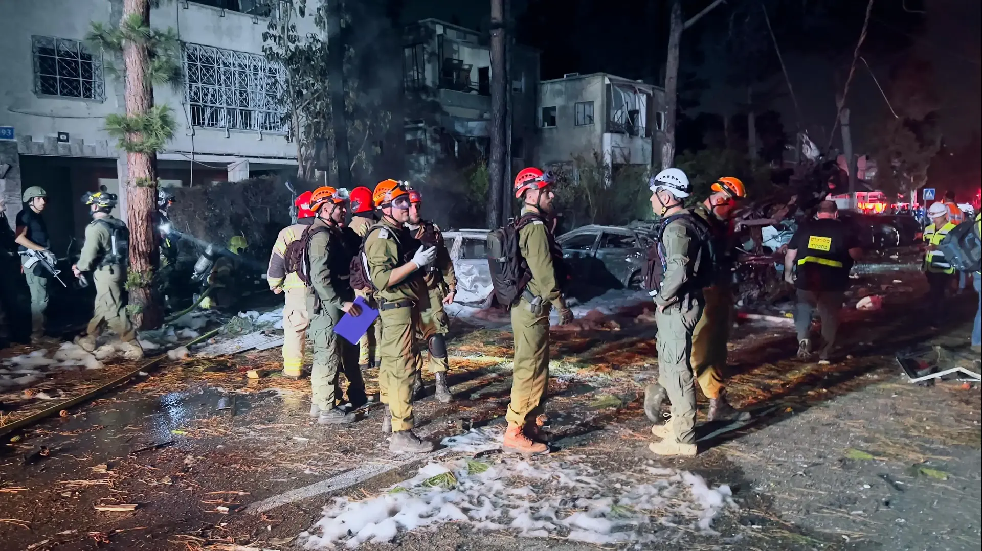 נזק שנגרם מנפילת טילים מאיראן, 15 ביוני 2025 נזק שנגרם מנפילת טילים מאיראן, 15 ביוני 2025