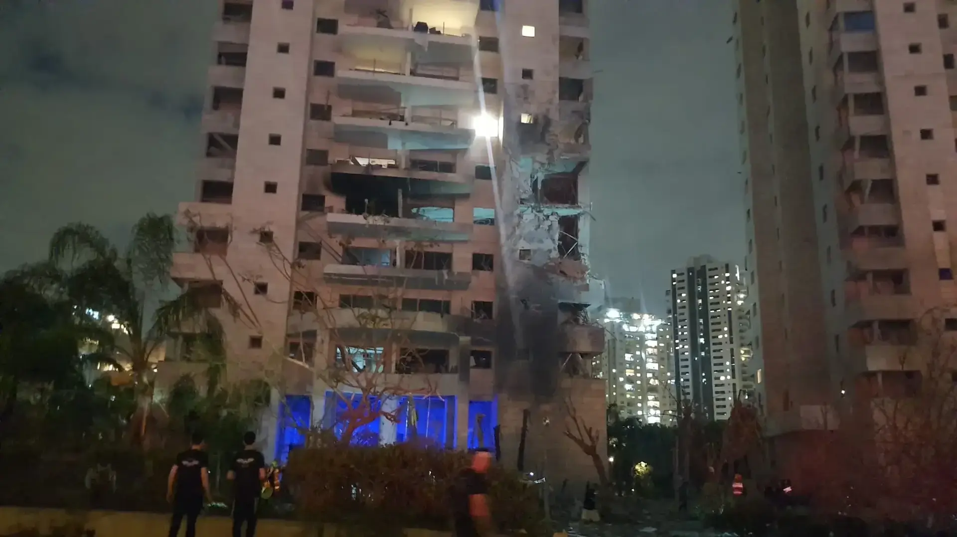 זירת נפילה טילים ששוגרו מאיראן,16 ביוני 2025 זירת נפילה טילים ששוגרו מאיראן,16 ביוני 2025