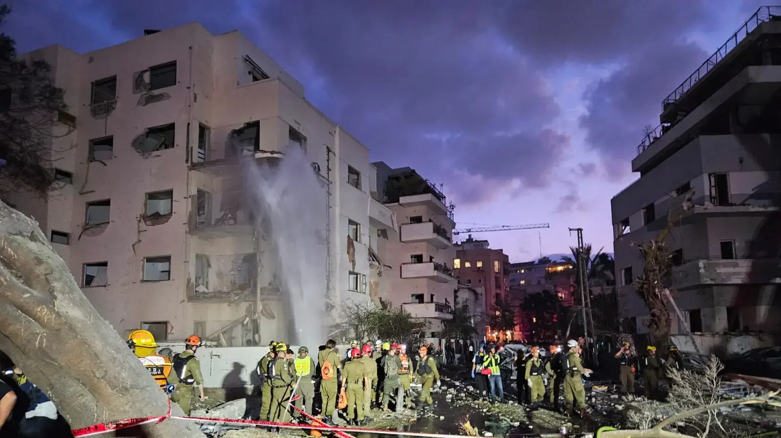 פגיעה ישירה במרכז הארץ פגיעה ישירה במרכז הארץ