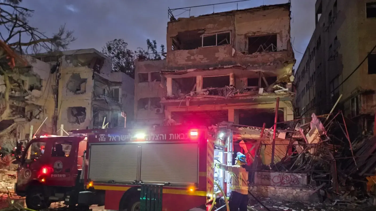 פגיעה ישירה במרכז הארץ פגיעה ישירה במרכז הארץ