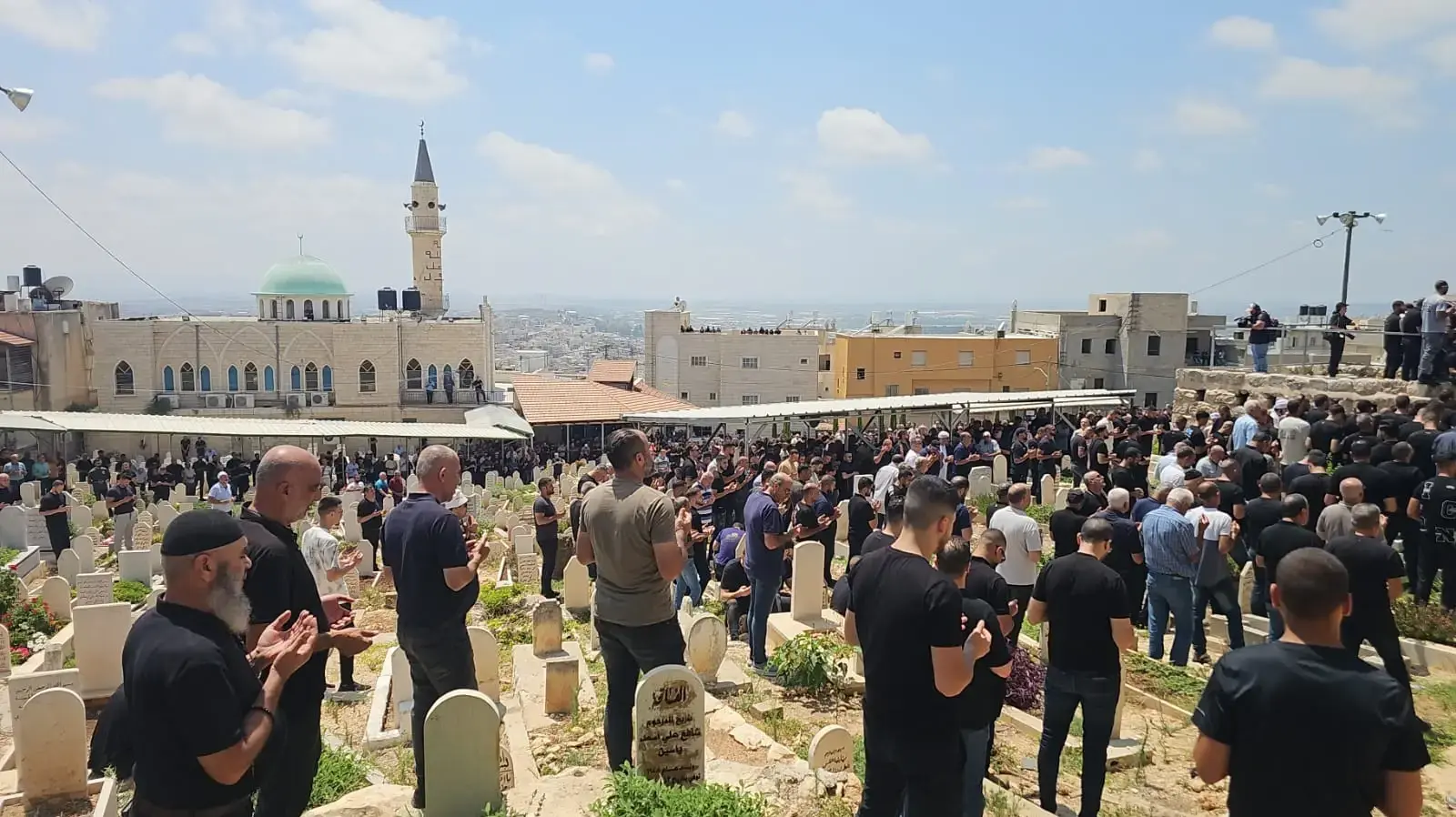 ההלוויה של בנות משפחת חטיב מטמרה