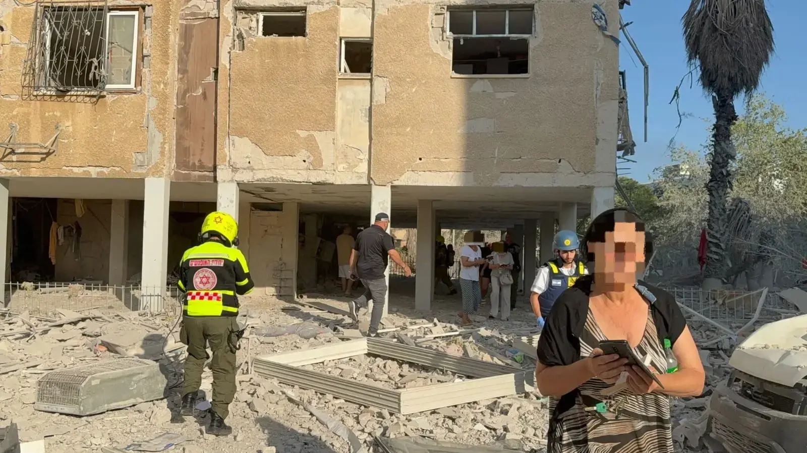 זירת נפילה טילים ששוגרו מאיראן,19 ביוני 2025 זירת נפילה טילים ששוגרו מאיראן,19 ביוני 2025