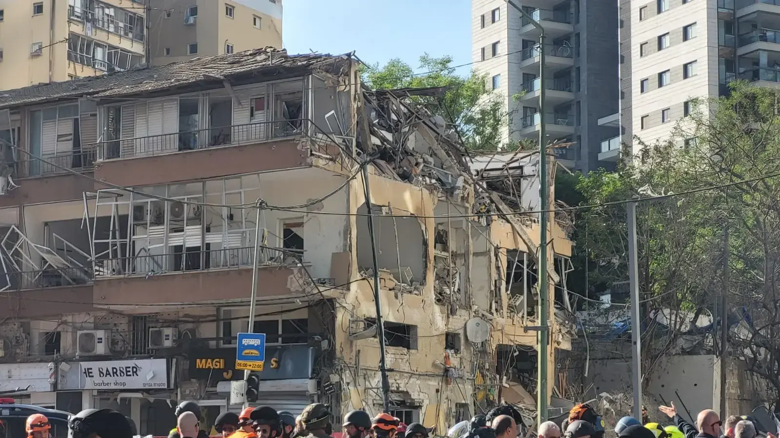זירת נפילה טילים ששוגרו מאיראן,19 ביוני 2025 זירת נפילה טילים ששוגרו מאיראן,19 ביוני 2025