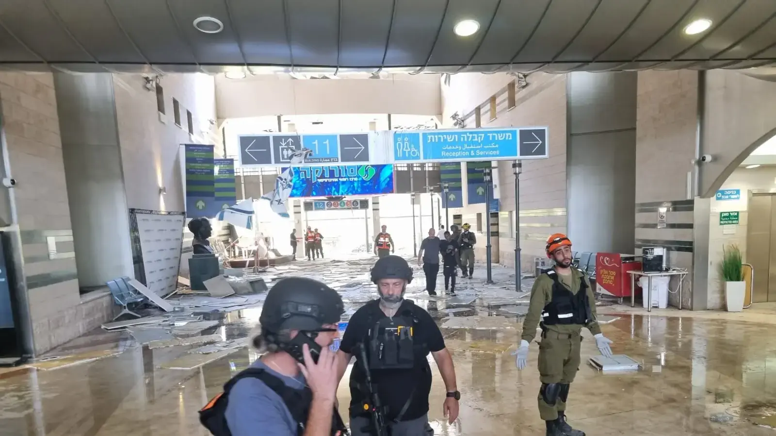 זירת הרס בסורוקה. 19 ביוני 2025 זירת הרס בסורוקה. 19 ביוני 2025