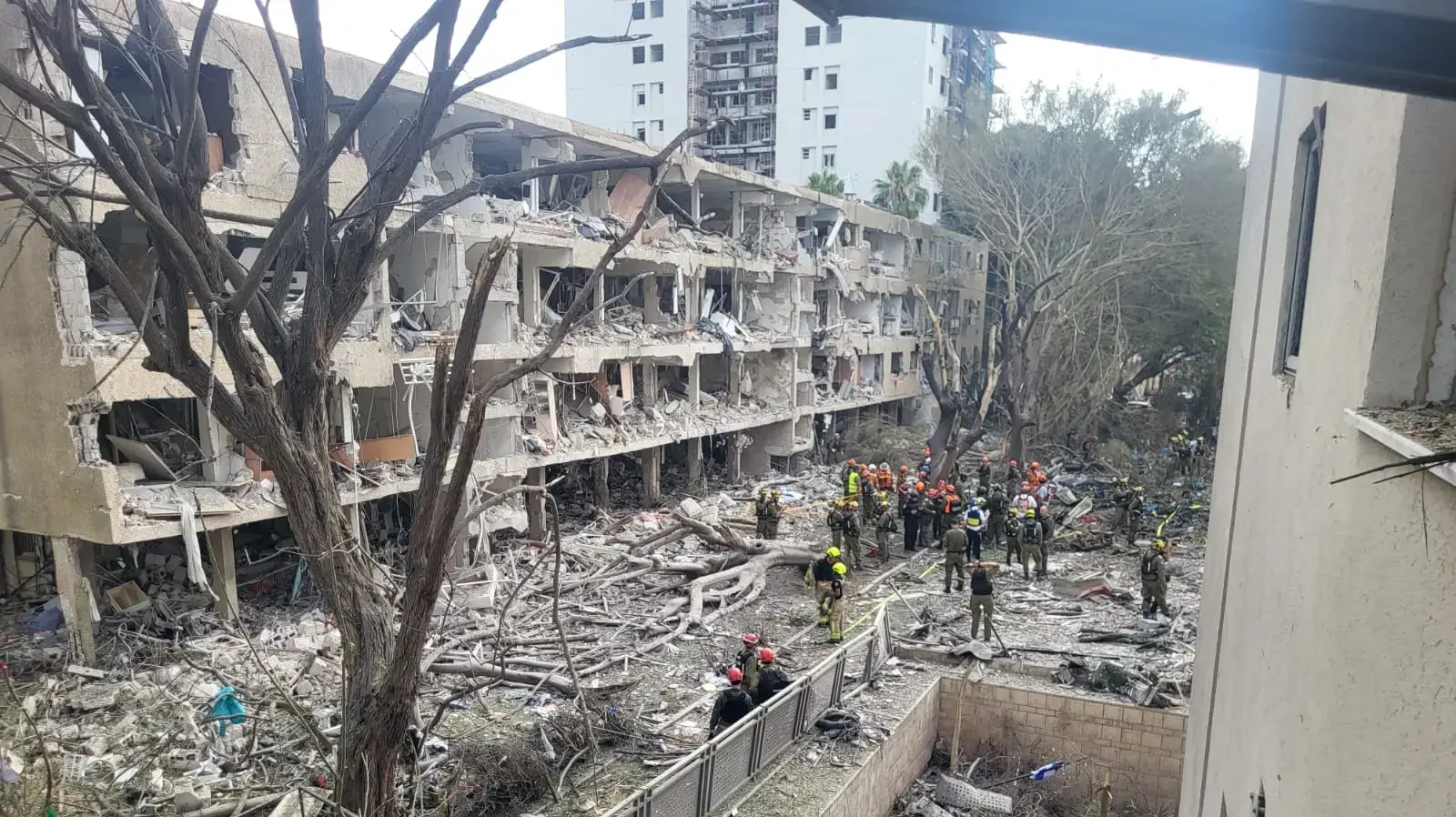 זירת נפילה טיל ששוגר מאיראן, 22 ביוני 2025 זירת נפילה טיל ששוגר מאיראן, 22 ביוני 2025