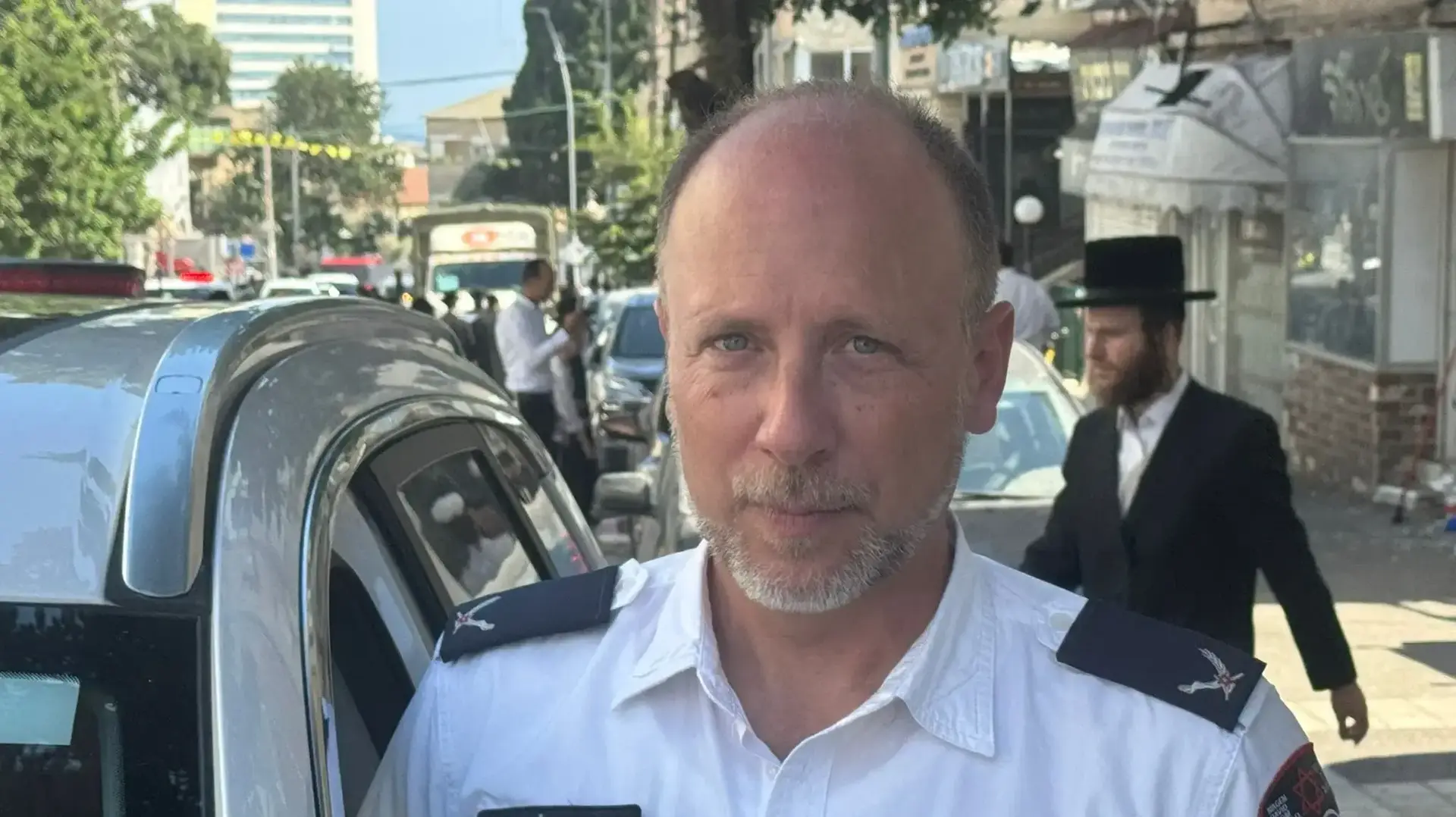 ארז גלר מנהל מרחב חיפה, מד"א ארז גלר מנהל מרחב חיפה, מד"א