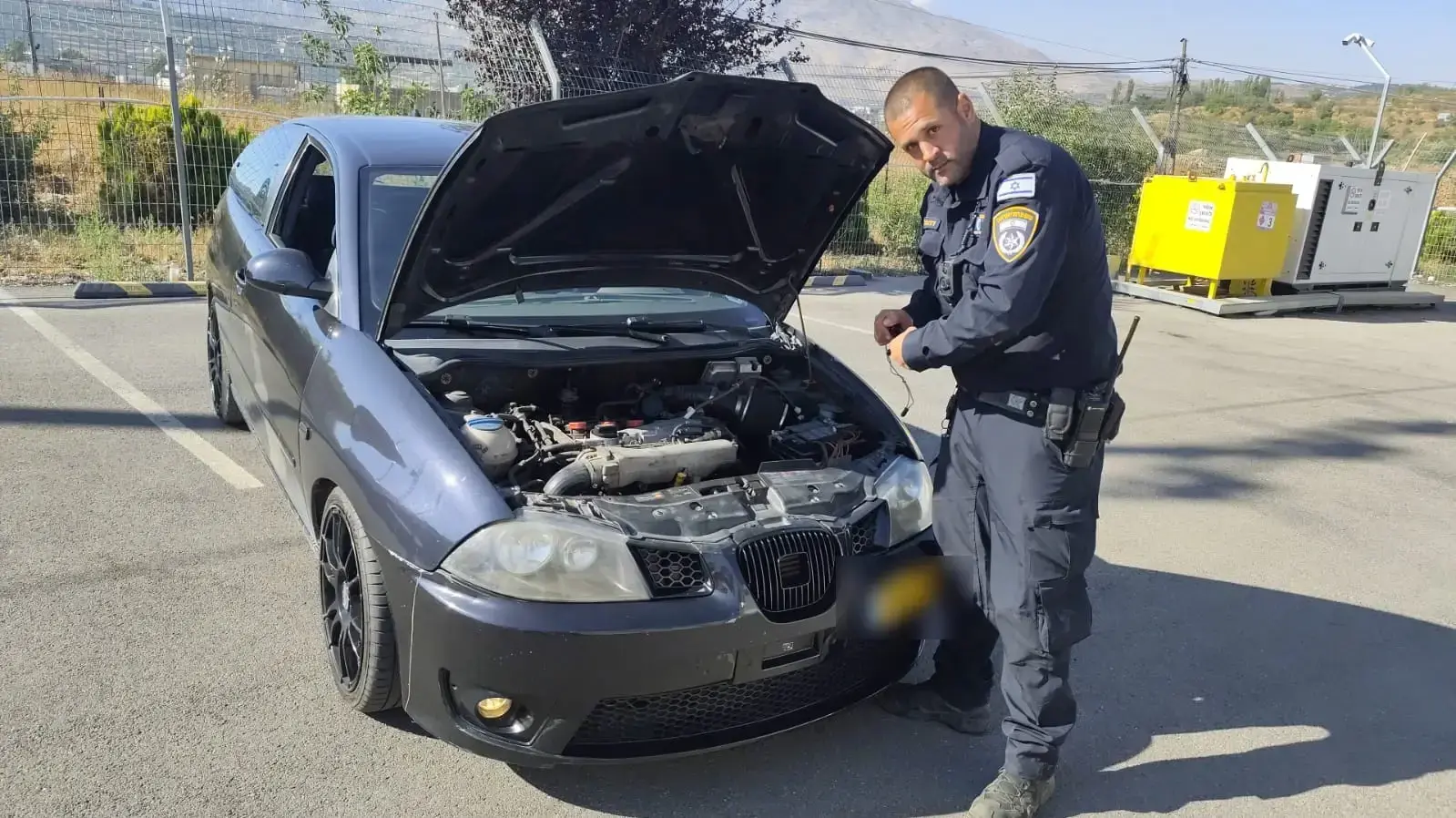 שוטרי המחוז הצפוני פעלו נגד כלי רכב שנסעו בקרבת ישובים בצפון הגולן והשמיעו קולות הנשמעים כקולות ירי ואזעקות מהאגזוזים
