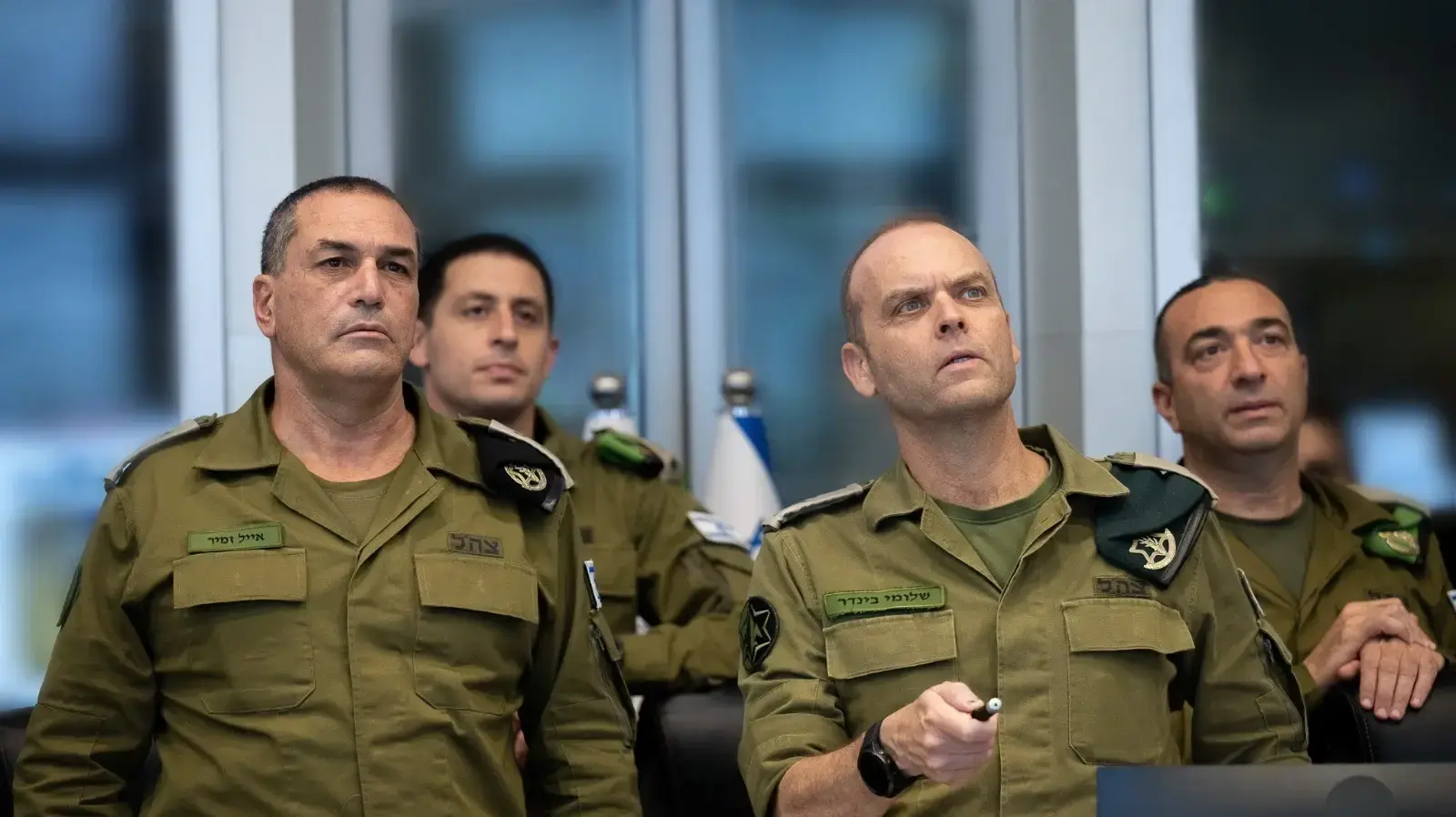 מפקדי צה"ל במהלך מבצע 'עם כלביא' מפקדי צה"ל במהלך מבצע 'עם כלביא'