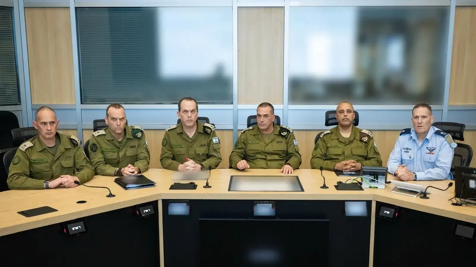 מפקדי צה"ל במהלך מבצע 'עם כלביא'