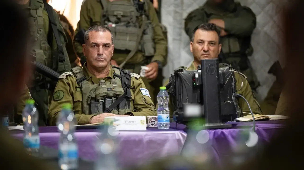 הרמטכ"ל רב אלוף אייל זמיר בסיור ברצועת עזה הרמטכ"ל רב אלוף אייל זמיר בסיור ברצועת עזה