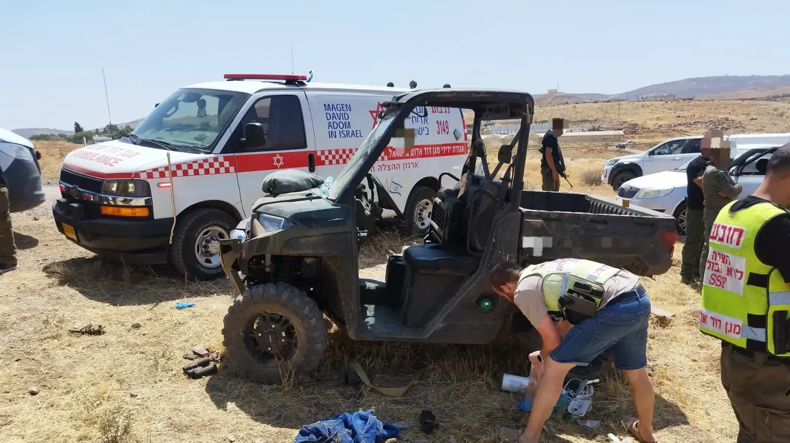 בת 16 נהרגה בהתהפכות טרקטורון בבקעת הירדן
29 ביוני 2025 בת 16 נהרגה בהתהפכות טרקטורון בבקעת הירדן
29 ביוני 2025