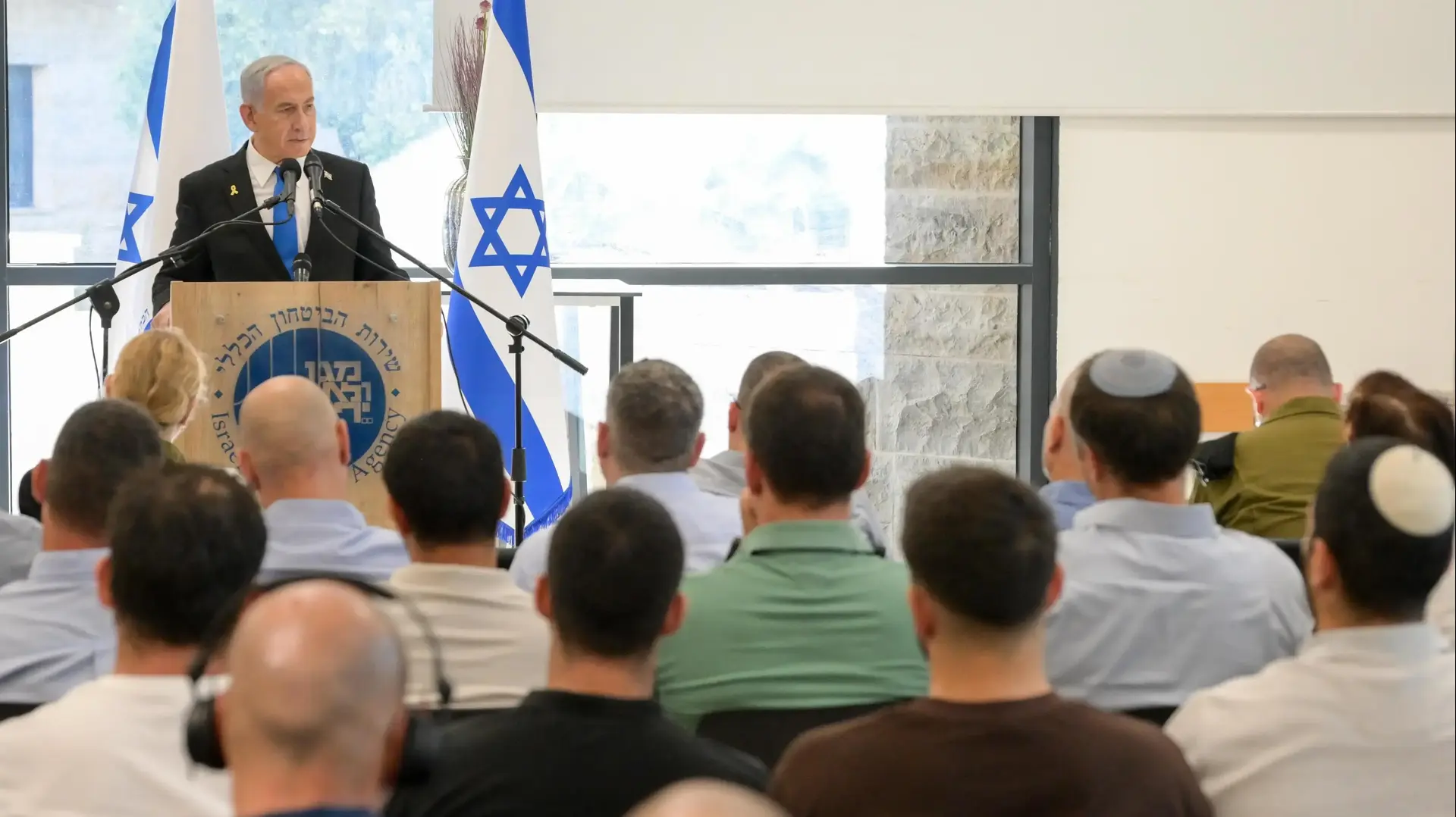 ראש הממשלה בנימין נתניהו במתקן של שב"כ בדרום הארץ, 29 ביוני 2025 ראש הממשלה בנימין נתניהו במתקן של שב"כ בדרום הארץ, 29 ביוני 2025