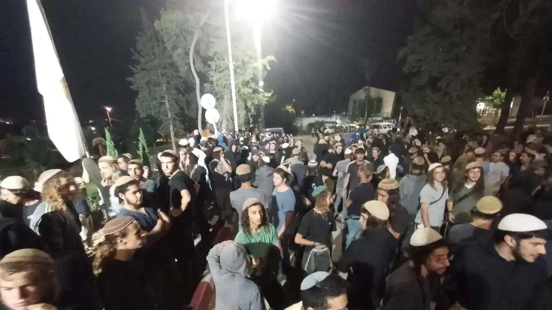 הפגנת תושבים בבנימין הפגנת תושבים בבנימין