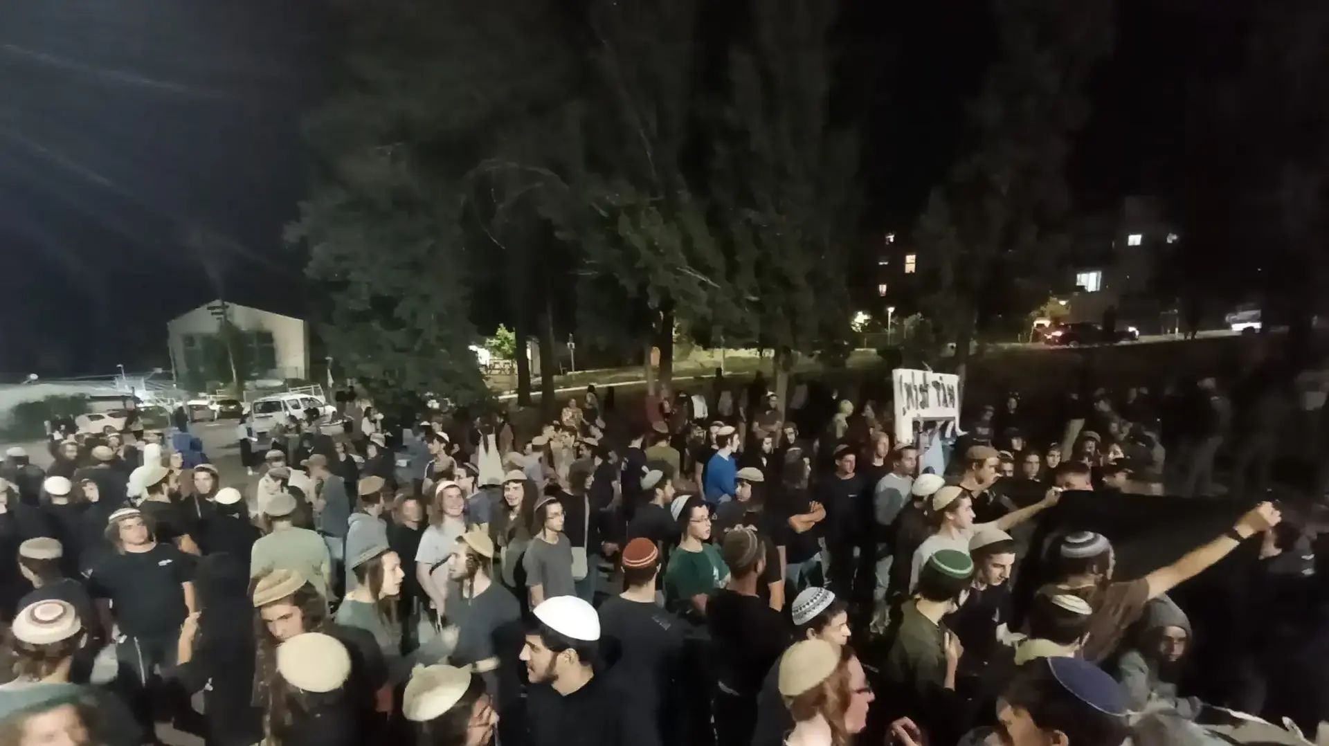 הפגנה מול חטמ"ר בנימין, 29 ביוני 2025 הפגנה מול חטמ"ר בנימין, 29 ביוני 2025