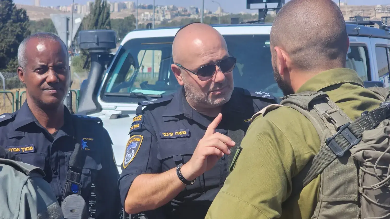 מפקד מחוז ש"י ניצב משה פינצ'י מפקד מחוז ש"י ניצב משה פינצ'י