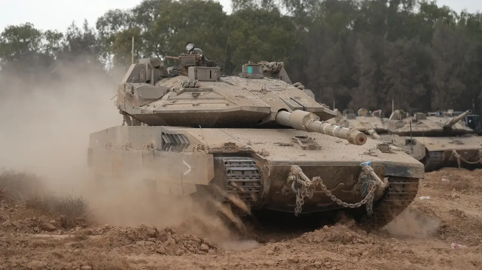 היערכות כוחות חטיבה 7 לקראת הכניסה לרצועת עזה, יולי 2025