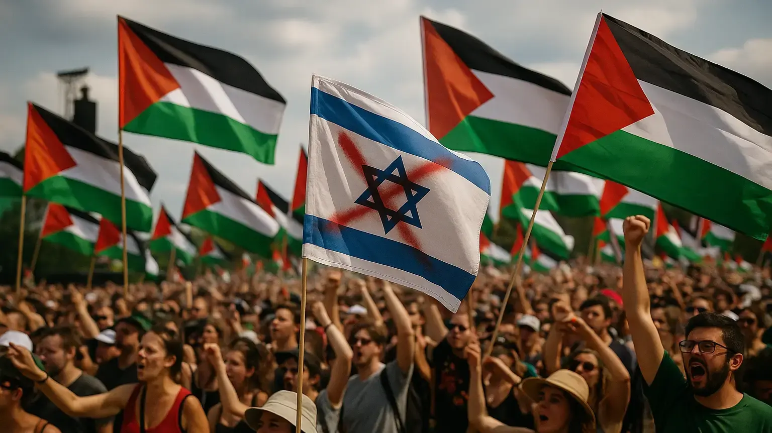 אנטי ישראליות בפסטיבלים בחו״ל - אילוסטרציה אנטי ישראליות בפסטיבלים בחו״ל - אילוסטרציה