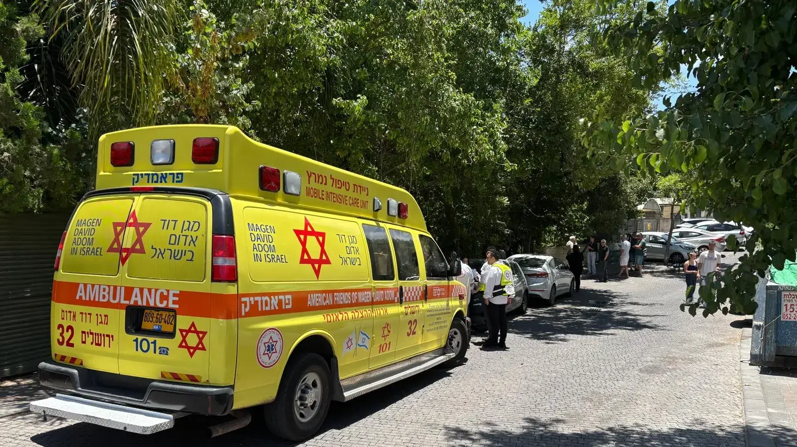 זירת רצח אישה וגבר, מבשרת ציון, 4 ביולי 2025 זירת רצח אישה וגבר, מבשרת ציון, 4 ביולי 2025