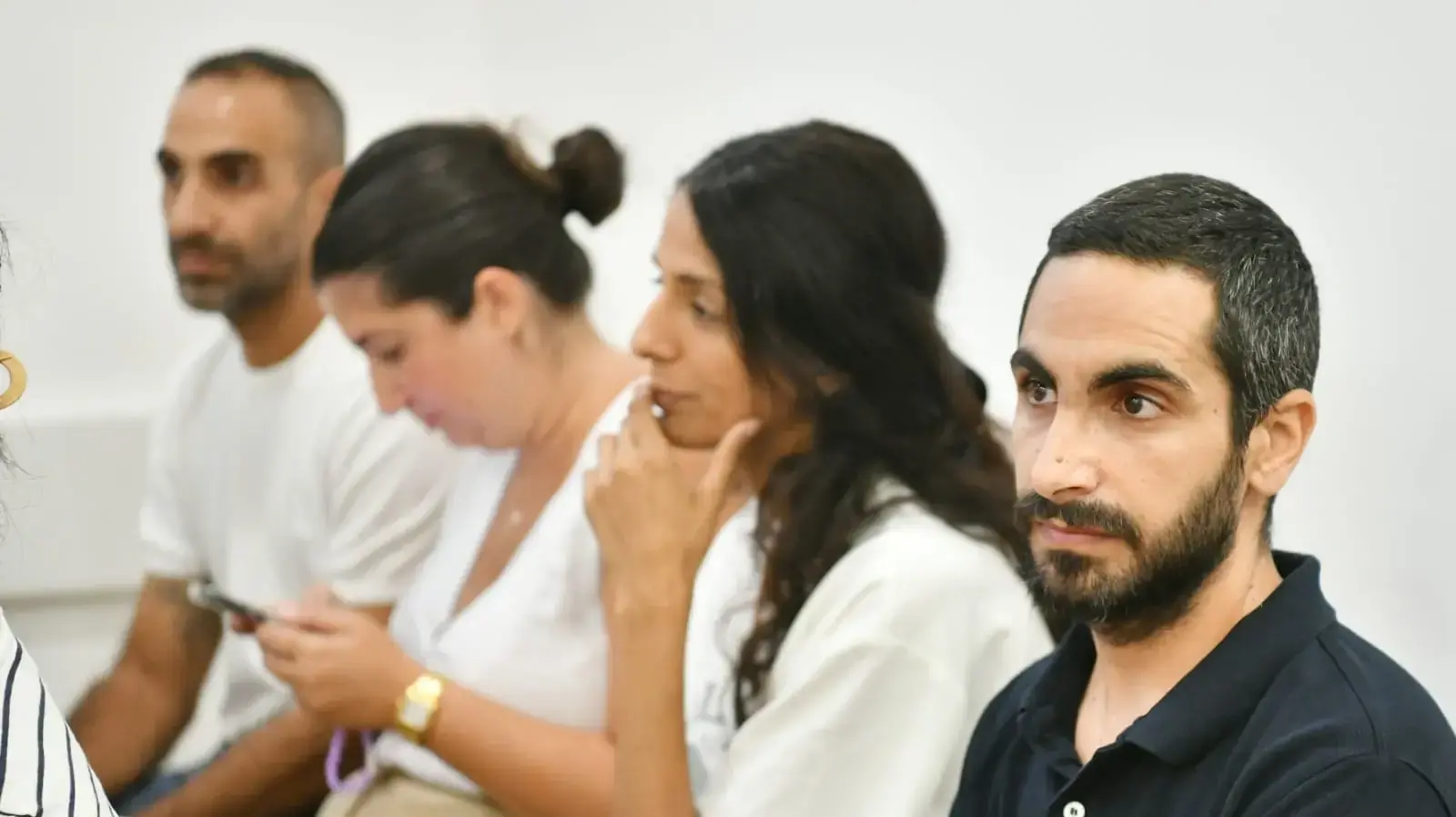 משפחתה של יפית פוריאן בהשמעת גזר דין של שי סלמי, שהורשע ברצחה, בימ"ש מחוזי מרכז לוד, 8 ביולי 2025 משפחתה של יפית פוריאן בהשמעת גזר דין של שי סלמי, שהורשע ברצחה, בימ"ש מחוזי מרכז לוד, 8 ביולי 2025