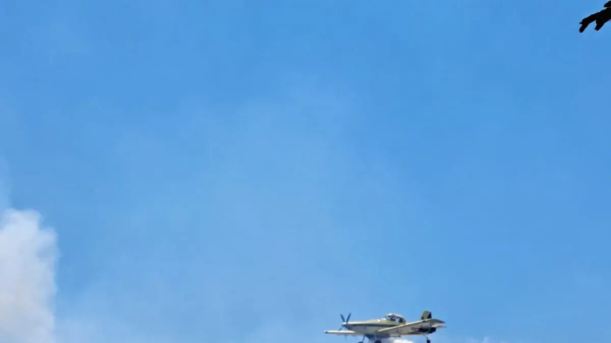 שריפה בשטח פתוח בסמוך לקיבוץ מסילות, 8 ביולי 2025 שריפה בשטח פתוח בסמוך לקיבוץ מסילות, 8 ביולי 2025