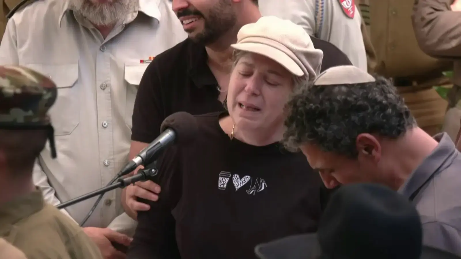 הלוויה של סמל ראשון נועם אהרון מסגדיאן, בית העלמין הצבאי הר הרצל י-ם. 8 ביולי 2025