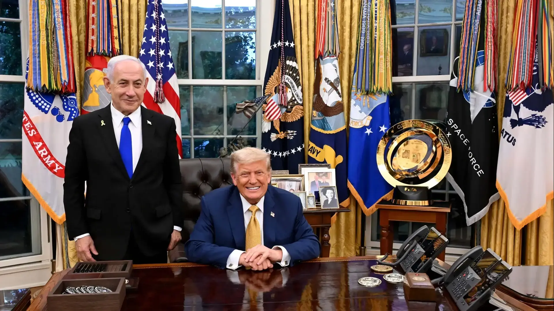 ראש הממשלה בנימין נתניהו סיים את פגישתו השנייה עם נשיא ארצות הברית דונלד טראמפ. 8 ביולי 2025 ראש הממשלה בנימין נתניהו סיים את פגישתו השנייה עם נשיא ארצות הברית דונלד טראמפ. 8 ביולי 2025