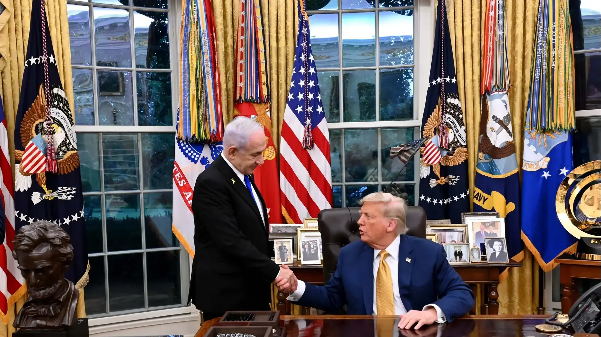 ראש הממשלה בנימין נתניהו סיים את פגישתו השנייה עם נשיא ארצות הברית דונלד טראמפ. 8 ביולי 2025 ראש הממשלה בנימין נתניהו סיים את פגישתו השנייה עם נשיא ארצות הברית דונלד טראמפ. 8 ביולי 2025