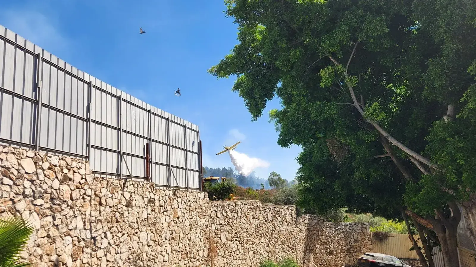 שריפה בהר הקפיצה בנצרת, 12.7.2025