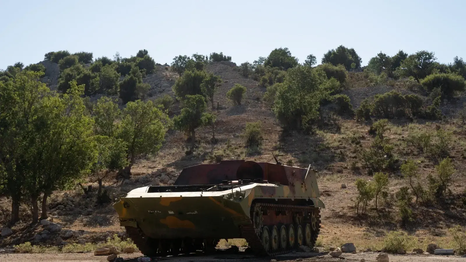 המוצבים של המשטר הסורי הישן שנסרקו במרחב סוריה על ידי כוחות צה"ל
