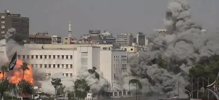 תקיפות חיל האויר בדמשק, סוריה, 16 ביולי 2025 תקיפות חיל האויר בדמשק, סוריה, 16 ביולי 2025