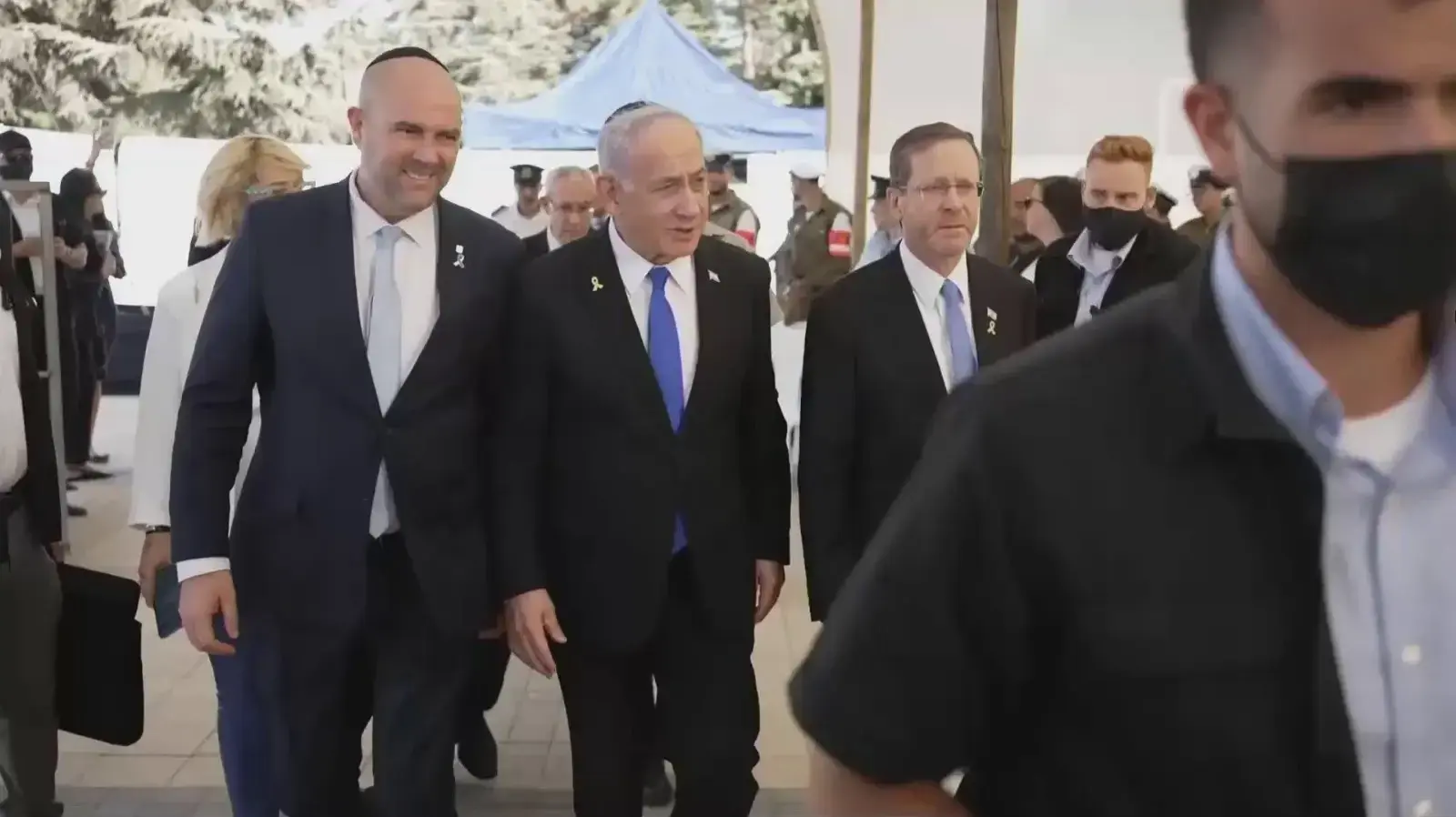 ראש הממשלה בנימין נתניהו בטקס אזכרה לבנימין זאב הרצל, הר הרצל, 16 ביולי 2025