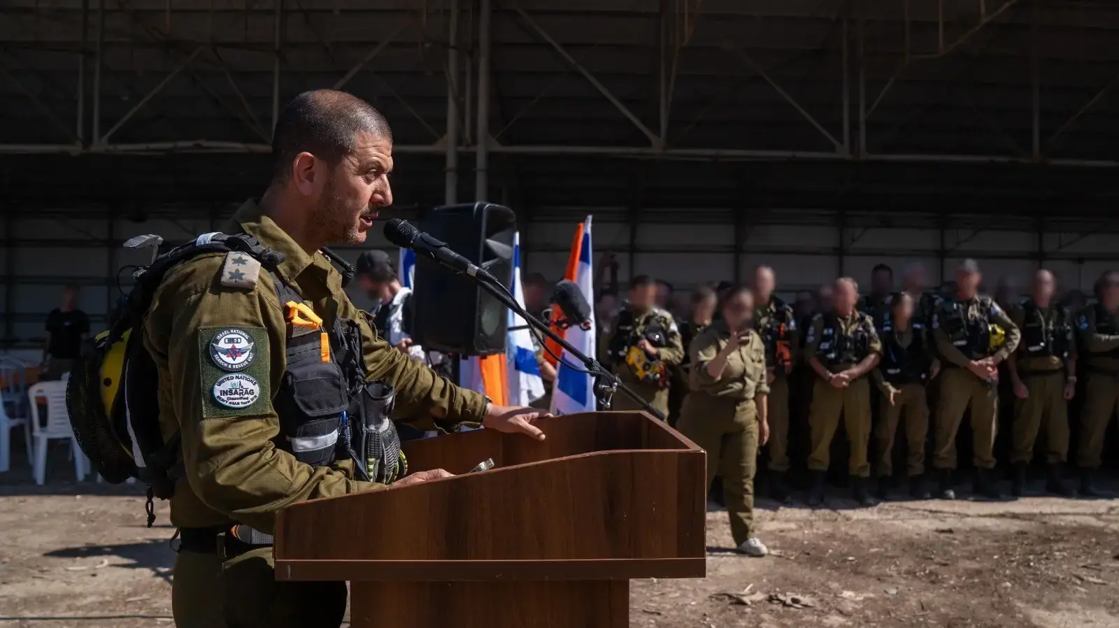מפקד יחידת החילוץ הארצית אל"מ במיל' יוסי פינטו מפקד יחידת החילוץ הארצית אל"מ במיל' יוסי פינטו