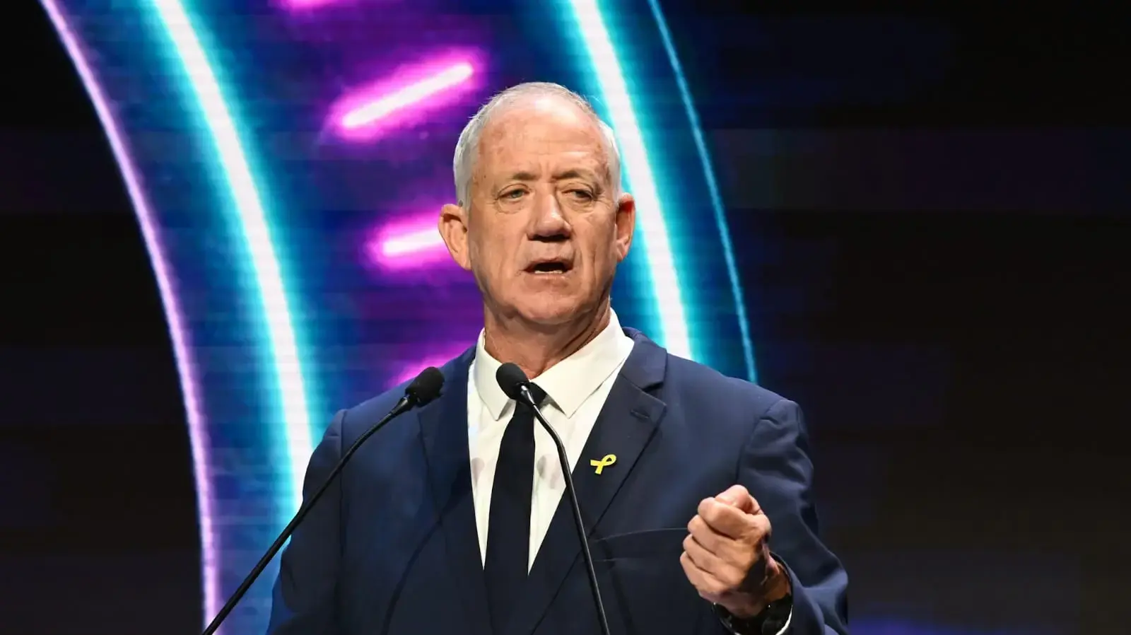 בני גנץ, ועידת מוני אקספו, 17 ביולי 2025 בני גנץ, ועידת מוני אקספו, 17 ביולי 2025