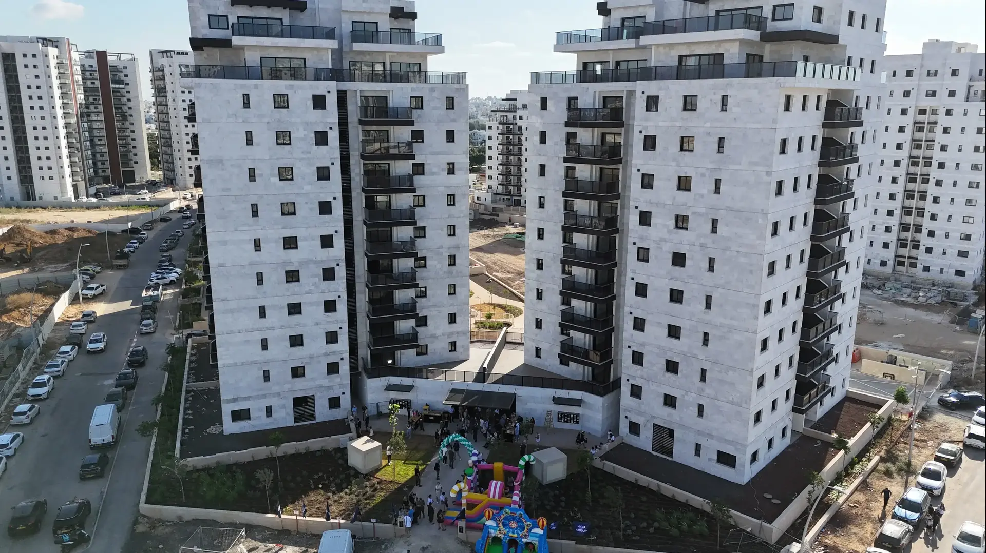 הפנינג מסירת דירות, פרויקט היי פארק 1 בעיר היין, אשקלון