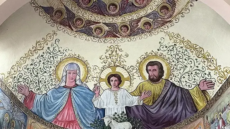 כנסיית המשפחה הקדושה בעיר עזה, רצועת עזה, 17 ביולי 2025 כנסיית המשפחה הקדושה בעיר עזה, רצועת עזה, 17 ביולי 2025