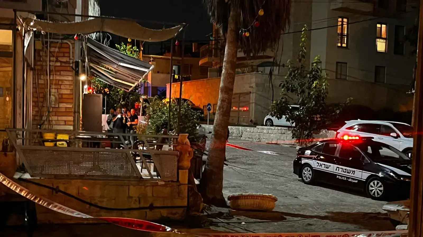 זירת הרצח ברחוב קדם ביפו, 22 ביולי 2025 זירת הרצח ברחוב קדם ביפו, 22 ביולי 2025