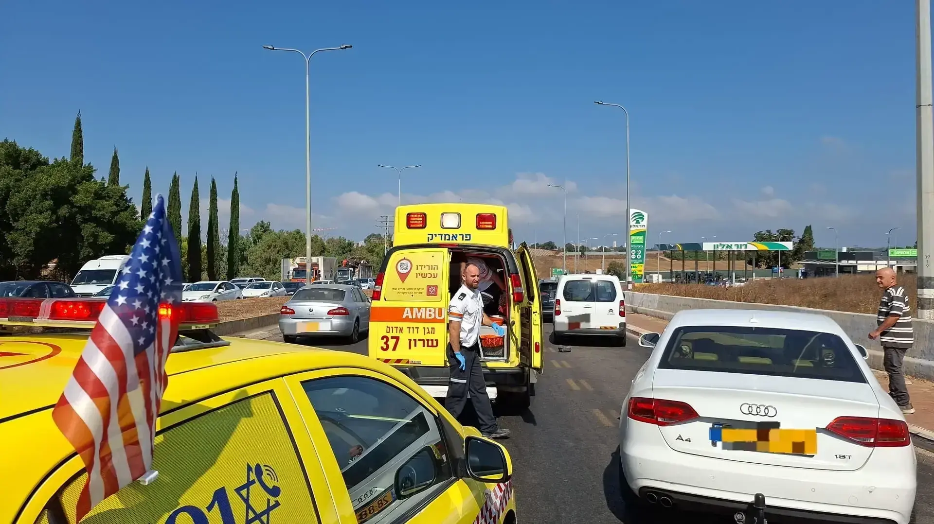 חשד לפיגוע דריסה בכביש 57 בכניסה לכפר יונה, 24 ביולי 2025 חשד לפיגוע דריסה בכביש 57 בכניסה לכפר יונה, 24 ביולי 2025