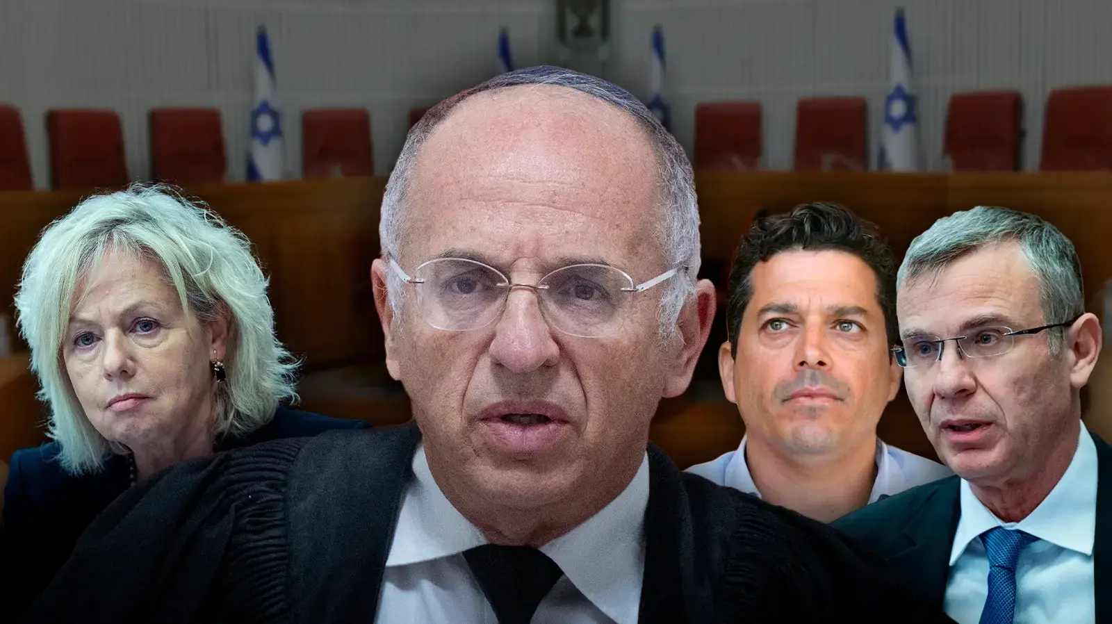 נעם סולברג, גלי בהרב מיארה, יריב לוין, עמיחי שיקלי נעם סולברג, גלי בהרב מיארה, יריב לוין, עמיחי שיקלי