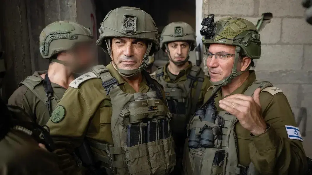 הרמטכ"ל אייל זמיר בעזה, 1 באוגוסט 2025