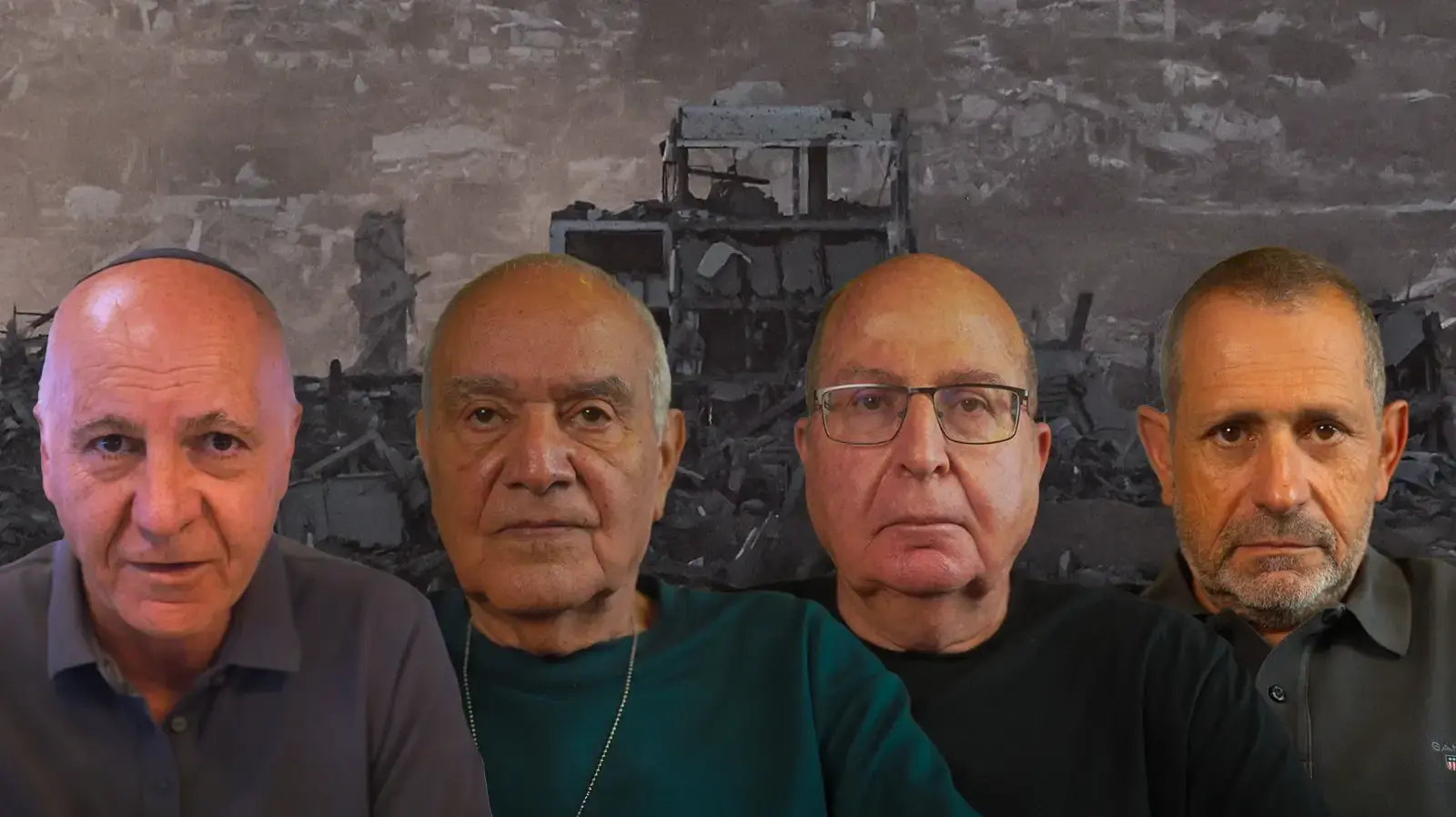 אנשי הביטחון לשעבר קוראים להפסקת הלחימה בעזה