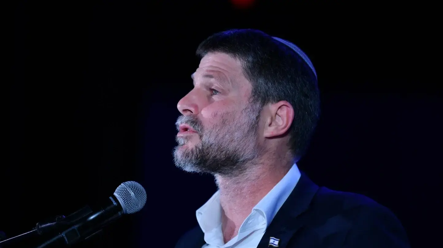בצלאל סמוטריץ'-ועידת הימין הישראלי "כנס החזון השני של המחנה הלאומי", אקספו תל אביב. 31 ביולי 2025 בצלאל סמוטריץ'-ועידת הימין הישראלי "כנס החזון השני של המחנה הלאומי", אקספו תל אביב. 31 ביולי 2025